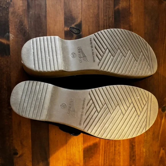 Dansko Bria Mary Jane Mule Clogs Black - Picture 6 of 7